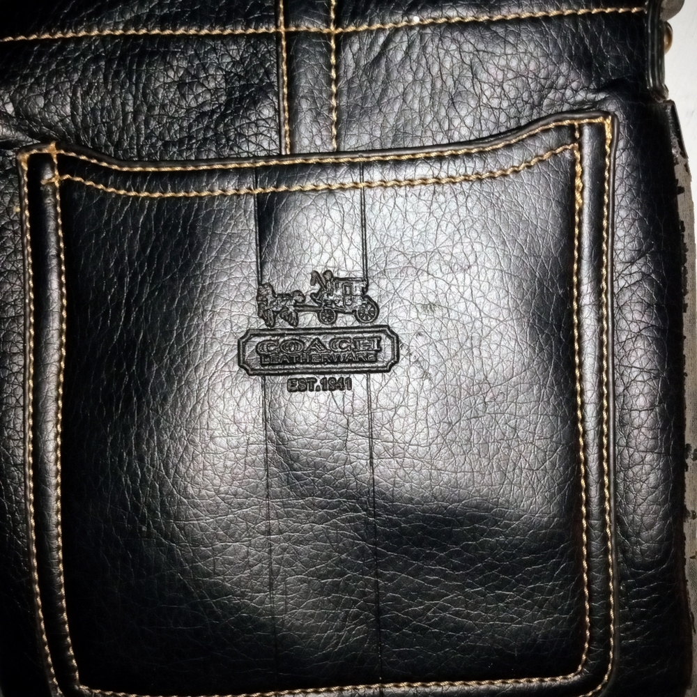 Vintage Black Coach Purse